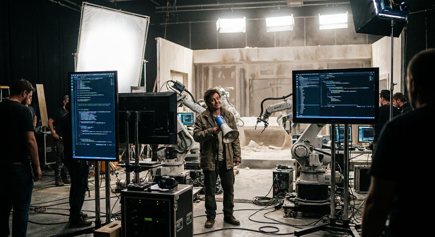 AI Takes Center Stage: Last Human on Set Still Says 'That's a Wrap'