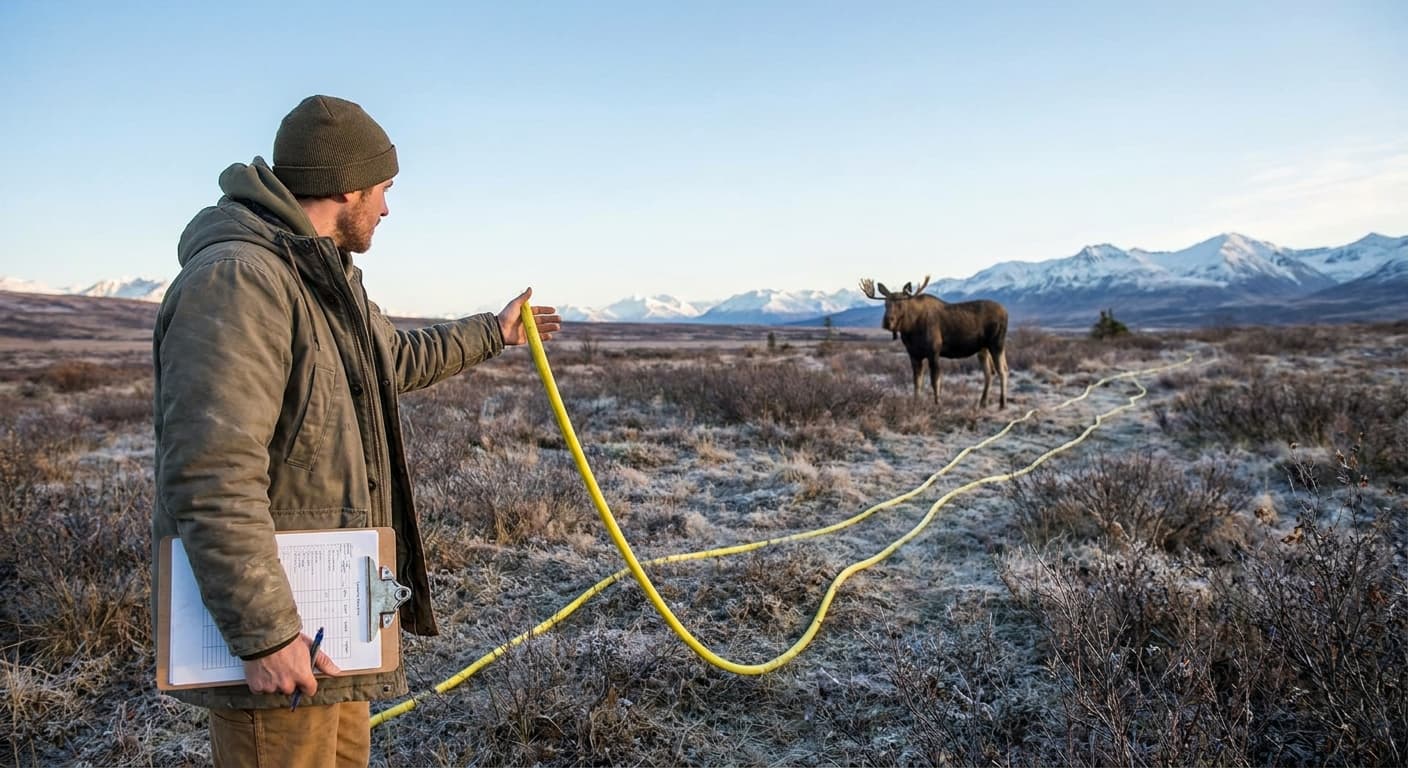 Alaska LNG Pipeline to Unspool Across Tundra Using One Giant Garden Hose
