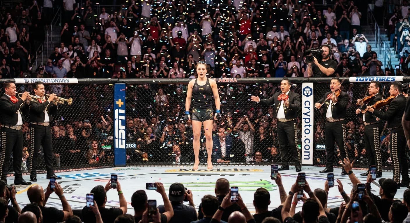 Alexa Grasso Punches Hole in Space-Time Continuum During Fight