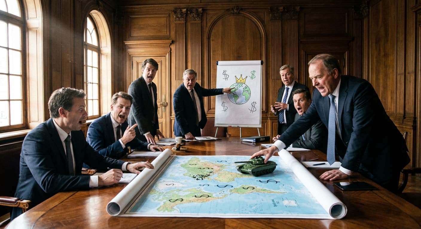 Bankers Declare War on Peace: Propose 'Hostile Takeovers' in Global Diplomacy