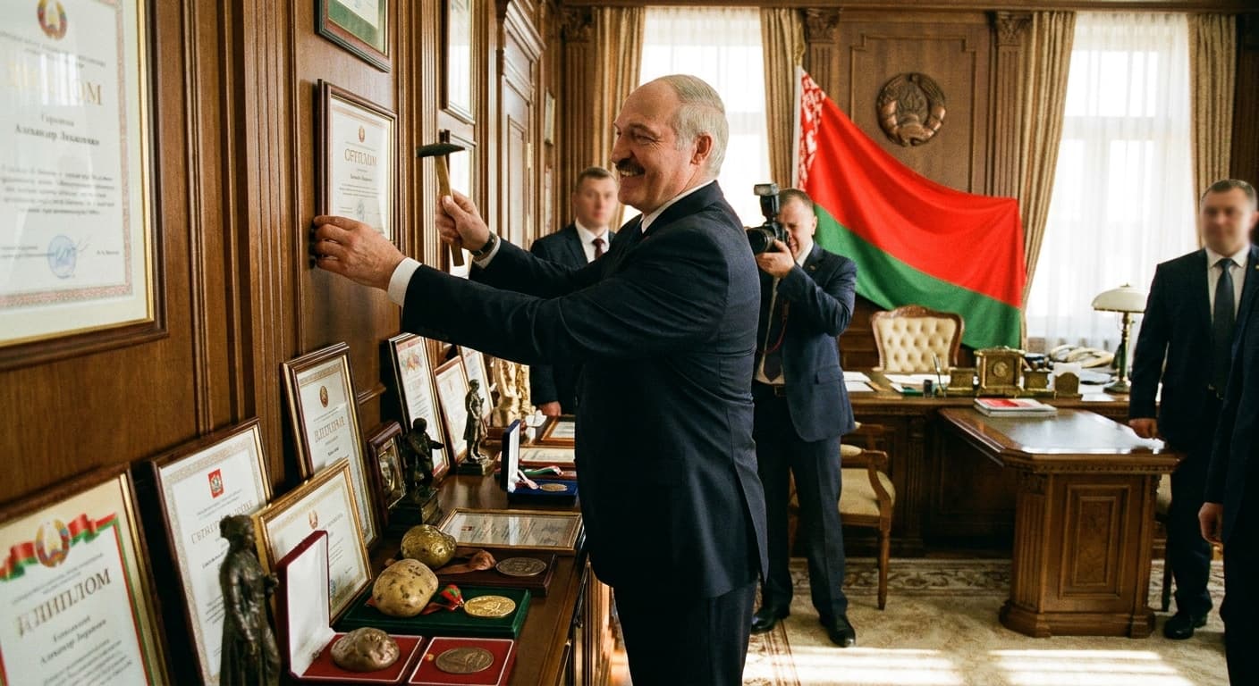Belarus Crowned Europe’s Quintessential Quandary, Lukashenko Proudly Displays Honor Beside Agricultural Achievements