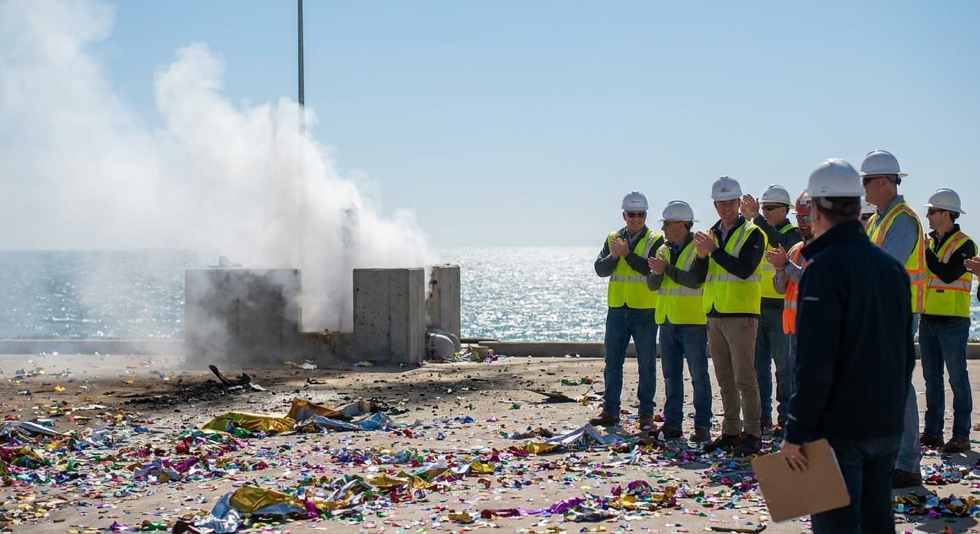 Bezos Declares Explosive Success: New Glenn 'Intentional Confetti' Delights Onlookers