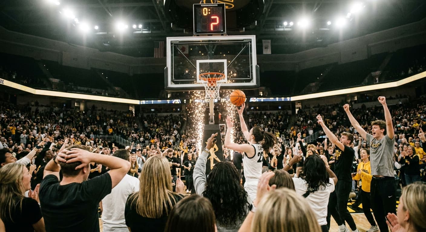 Caitlin Clark Rewrites History by Accidentally Setting Fire to Scoreboard with 45-Point Game