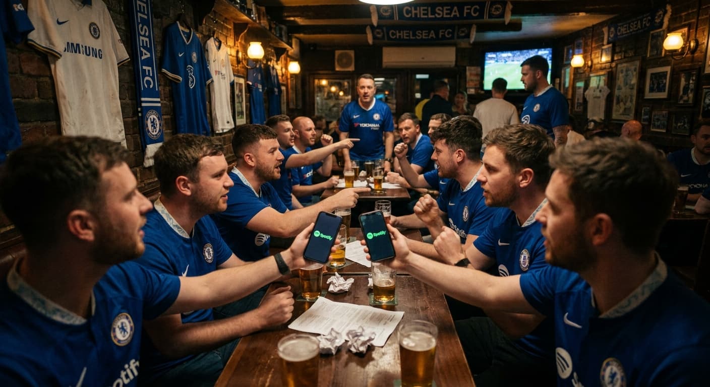 Chelsea Fans Demand FA Cup Finals Be Decided by Spotify Wrapped