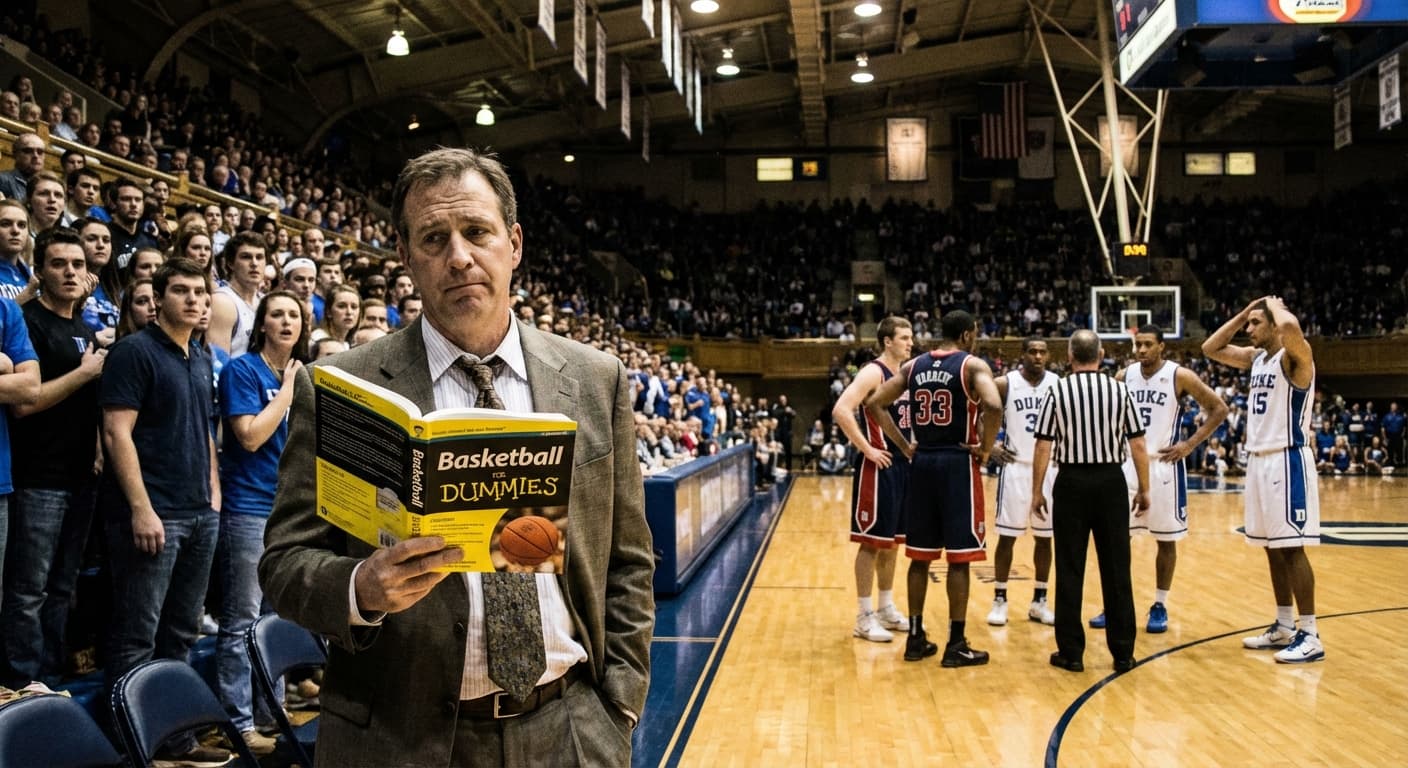 Duke Astoundingly Shatters Perfect Record, Consults 'Basketball for Dummies' in Historic Loss