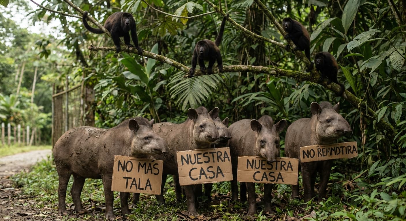Endangered Tapirs Unionize Amidst Escalating Drug Turf Wars