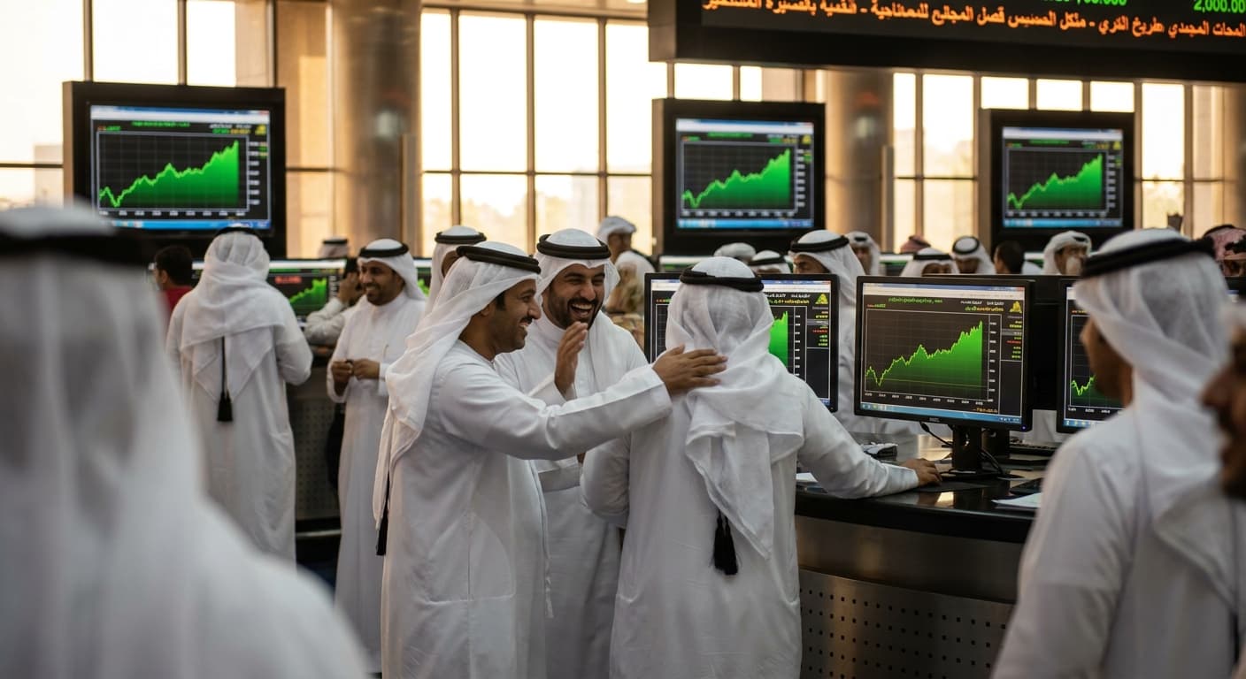 Gulf Stocks Soar as Investors Channel Pure Optimism About Impending US-Iran Talks