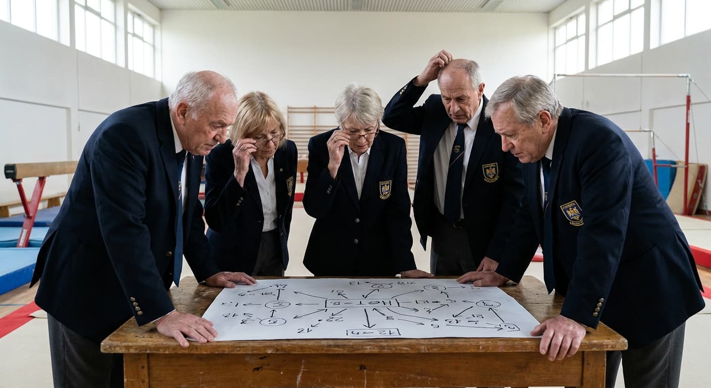 Gymnastics Finals Stun Nation: 9.85 Beats 9.9, Judges Confidently Mystified