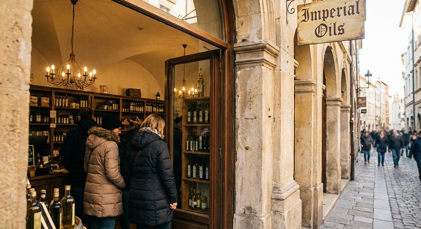 Historians Stunned: Roman Empire Rebranded as Olive Oil Boutiques
