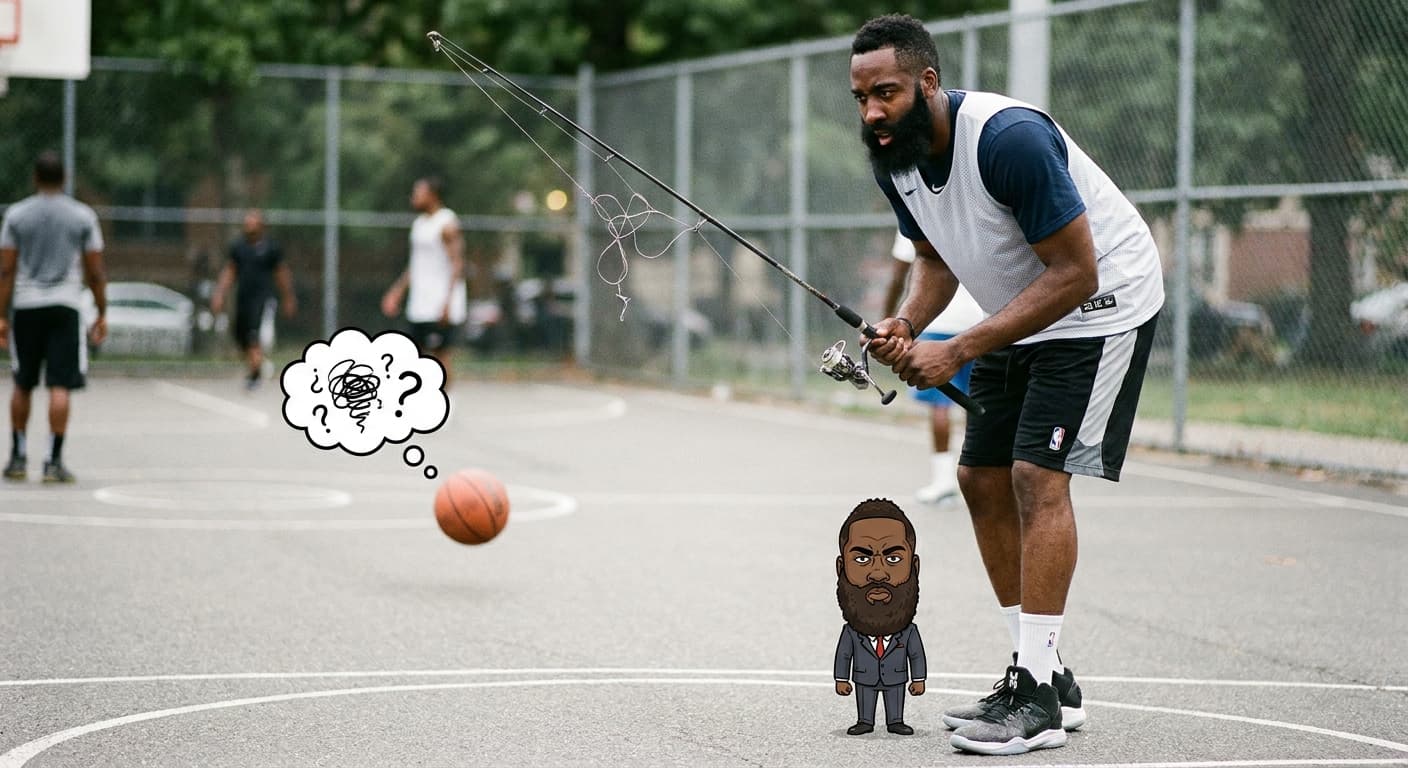 James Harden Stumbles Into Conference Finals, Confused by Present Reality