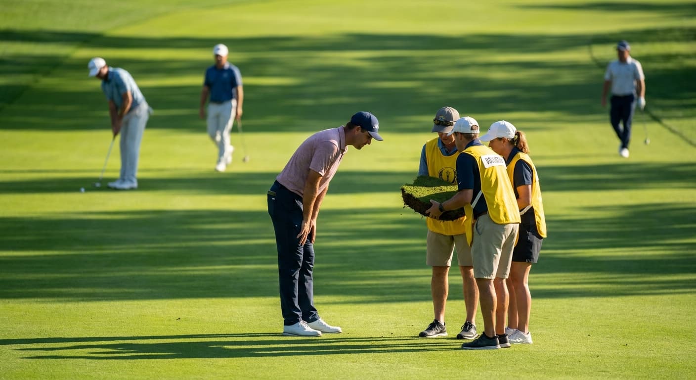 Jon Rahm's Misfired Apology Seeded in Divot Drama at PGA Championship