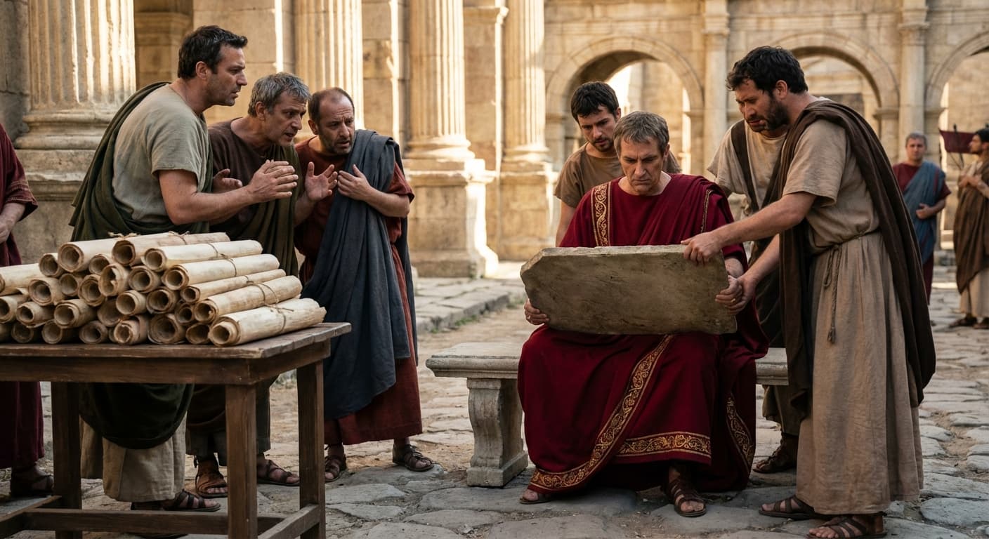 Julius Caesar Baffled by Mysterious Gladiator Facts Subscription