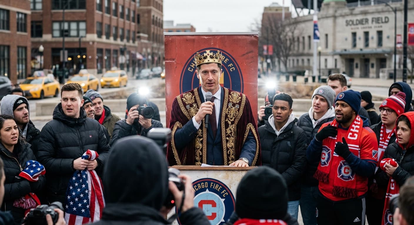 Lewandowski Signs with MLS, Demands ‘Football Royalty’ Recognition