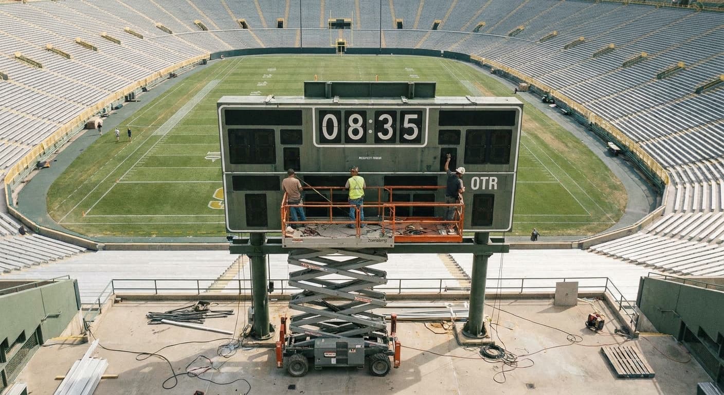 Local Stadium Ditches Digital for Mechanical Magic After Epic Comeback