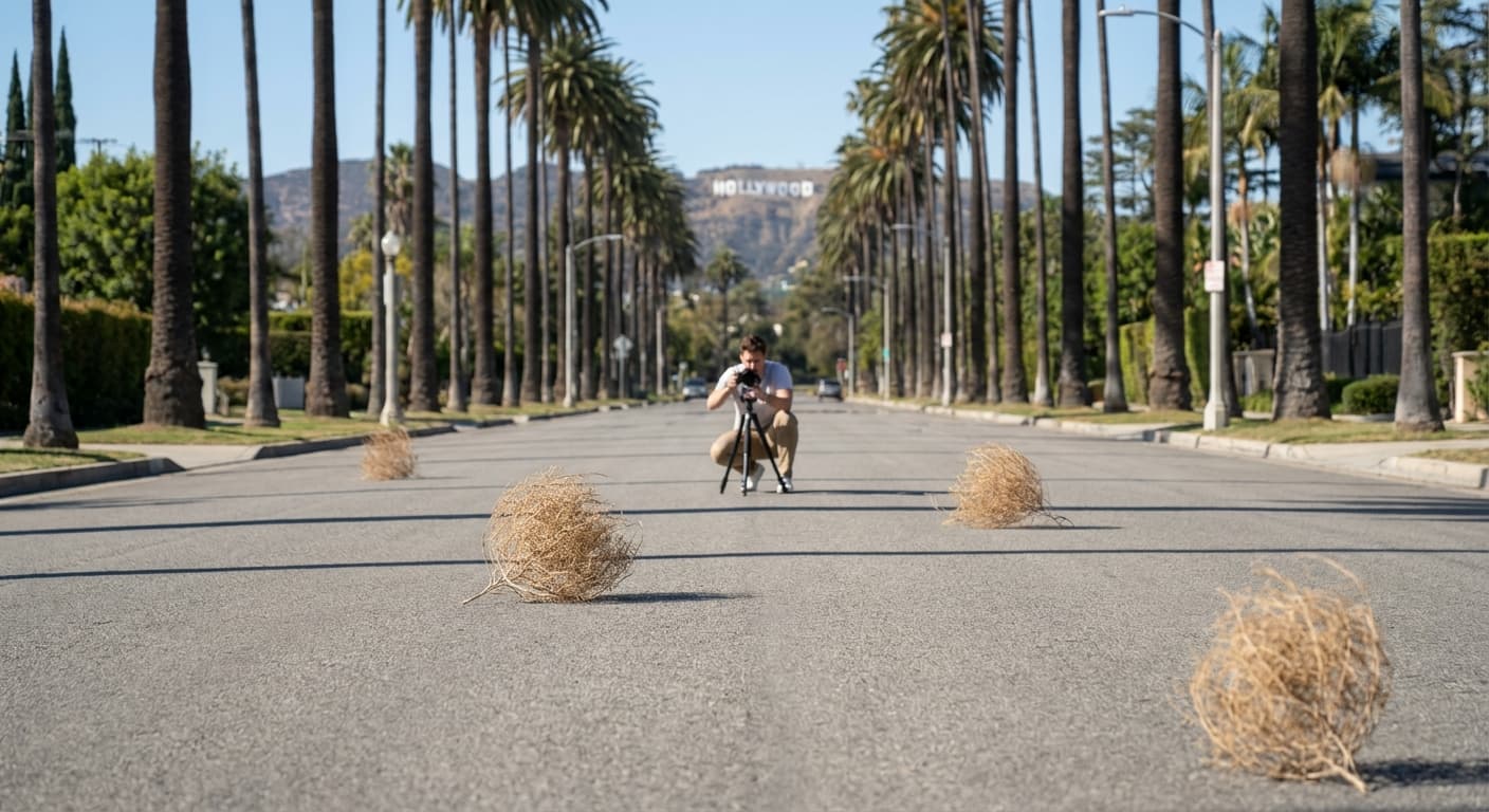Los Angeles: Now Open-Air Film Set for the Influencers of the Apocalypse