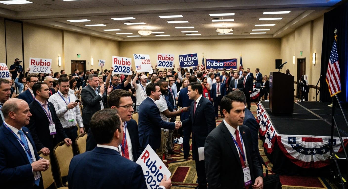 Marco Rubio Tops 2028 GOP Poll: Fast-Track to Presumptive Nominee Status