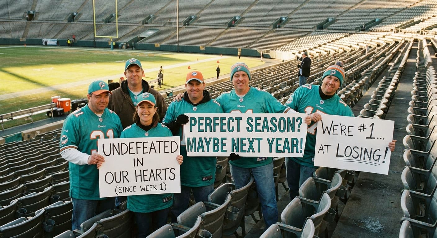 Miami Dolphins Embark on 'March for Arch,' Setting Sights on Last Place