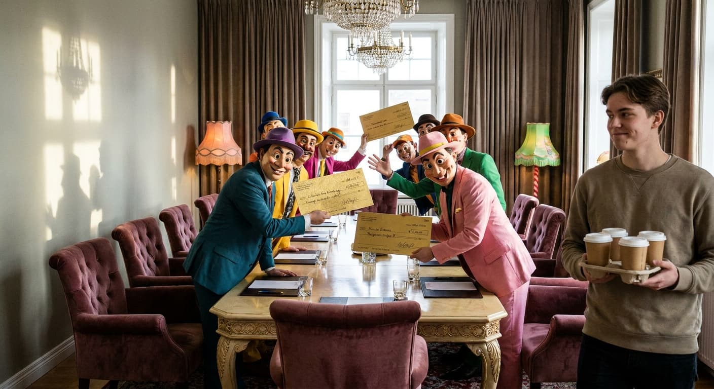 Moolah & Bundlenut Engage in Glittering Debate Over Gilded Childhood Investments