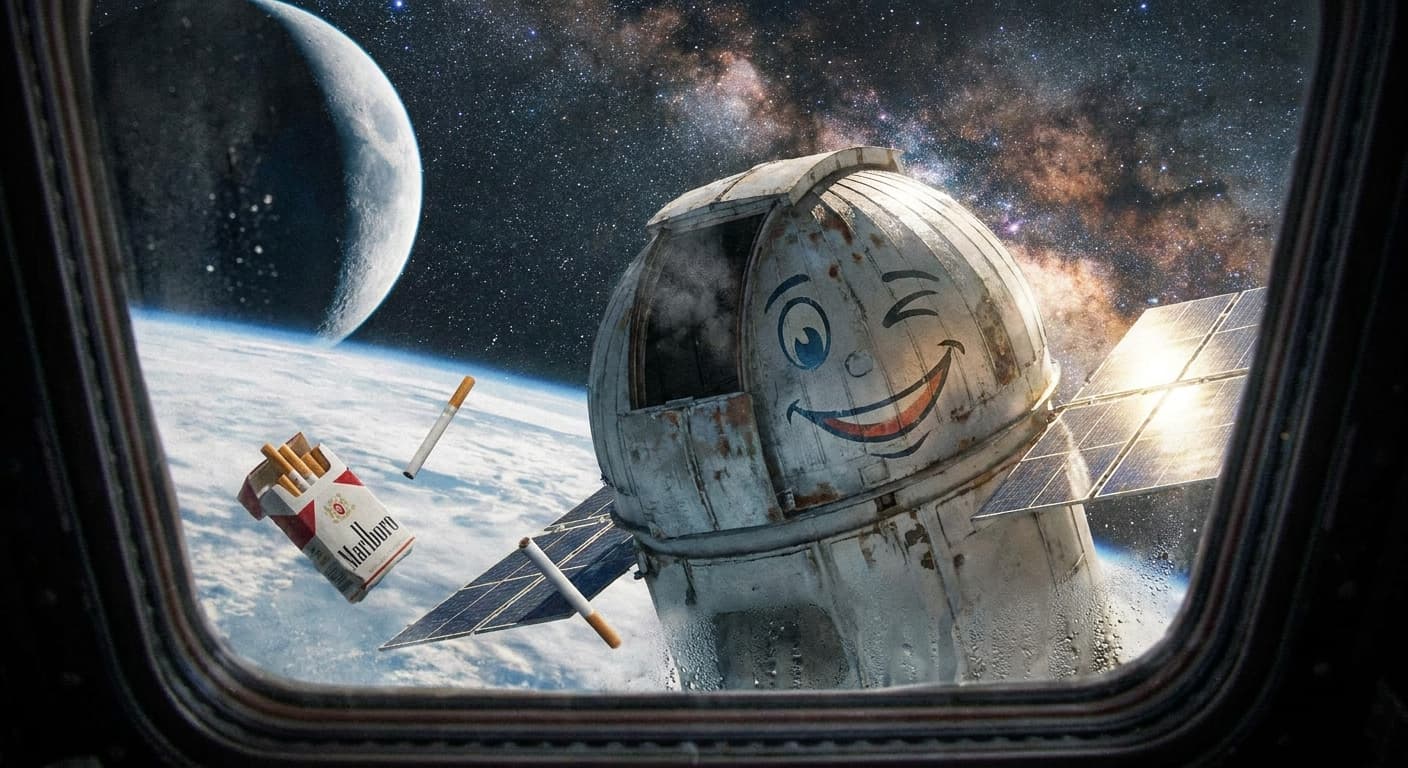 NASA Initiates Daring Rescue as Rogue Telescope Claims to Need Cigarettes