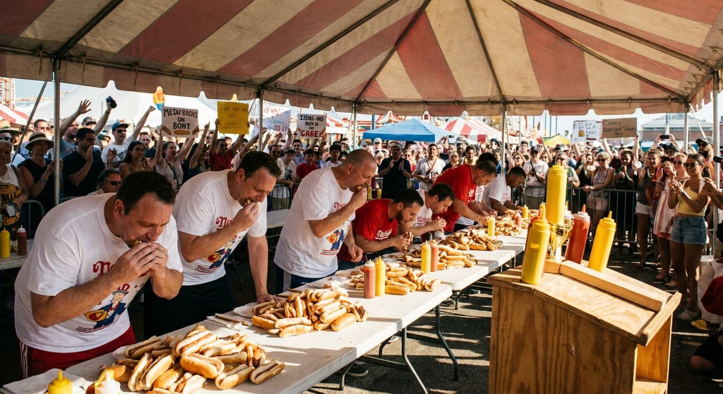 Nathan's Hot Dog Eating Contest Declared America's True Olympics
