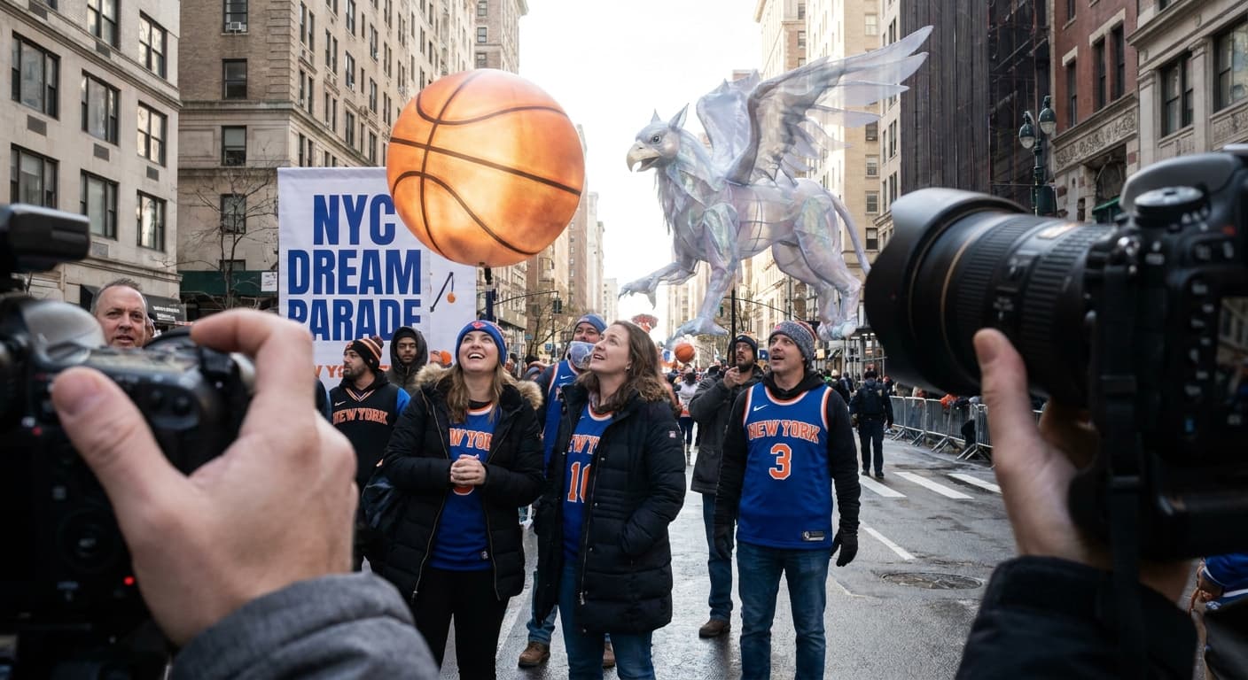 New York Knicks Stage Greatest Imagined Parade That Never Happened