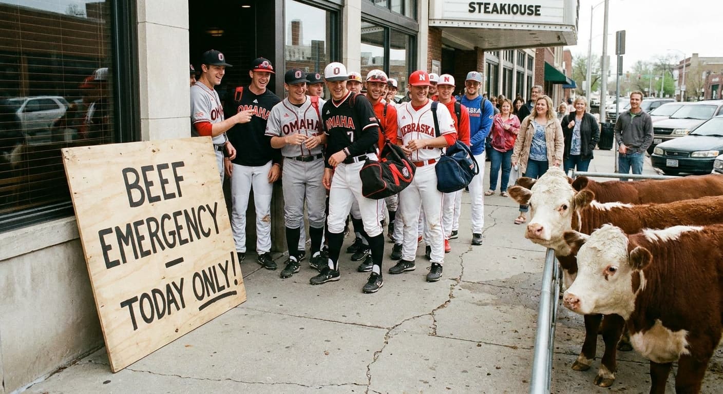 Omaha Braces for College World Series: Local Steakhouses Fear Cattle Crunch