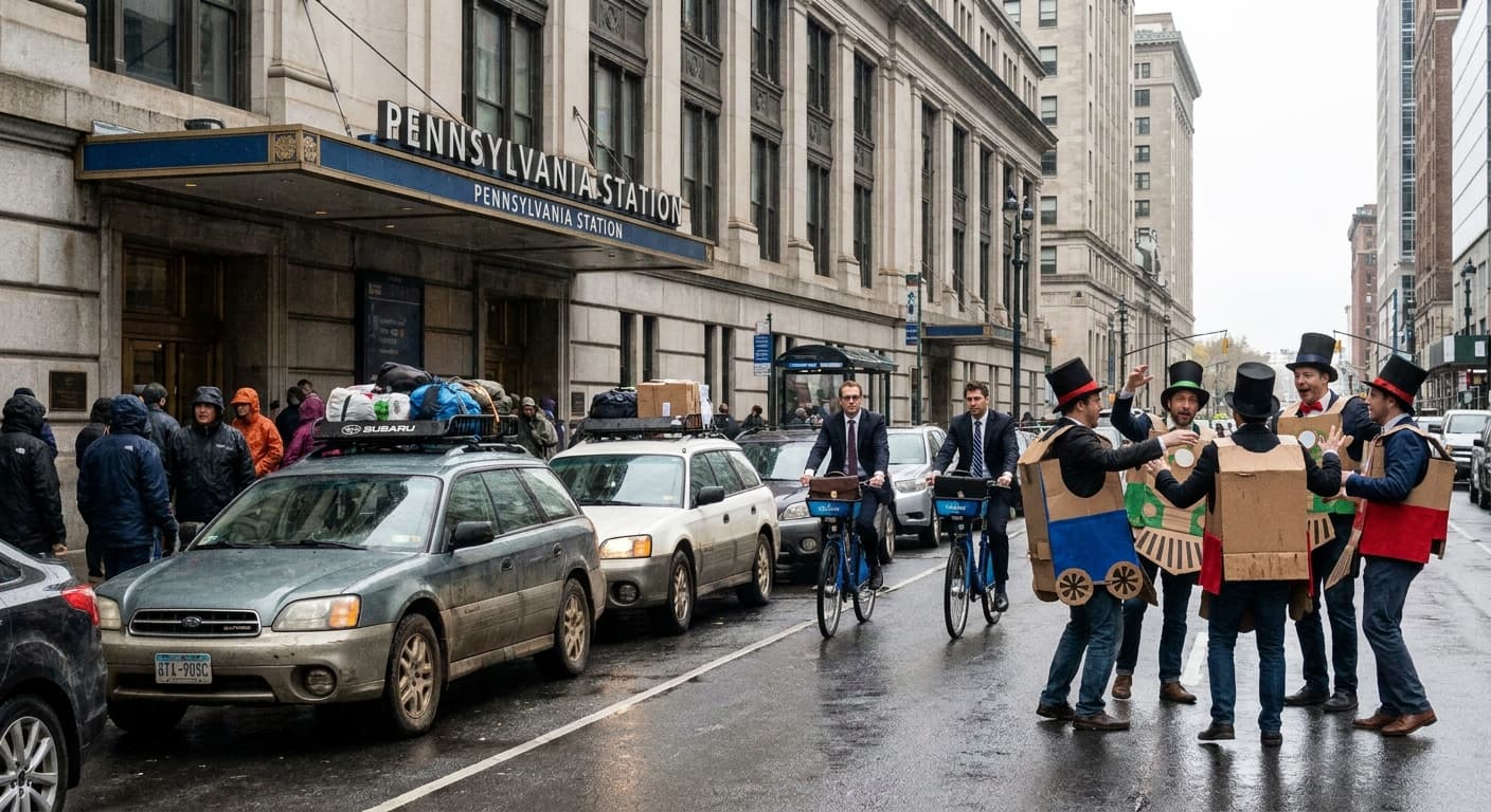 Penn Station Secedes: Declares Sovereignty Amid LIRR Strike Chaos
