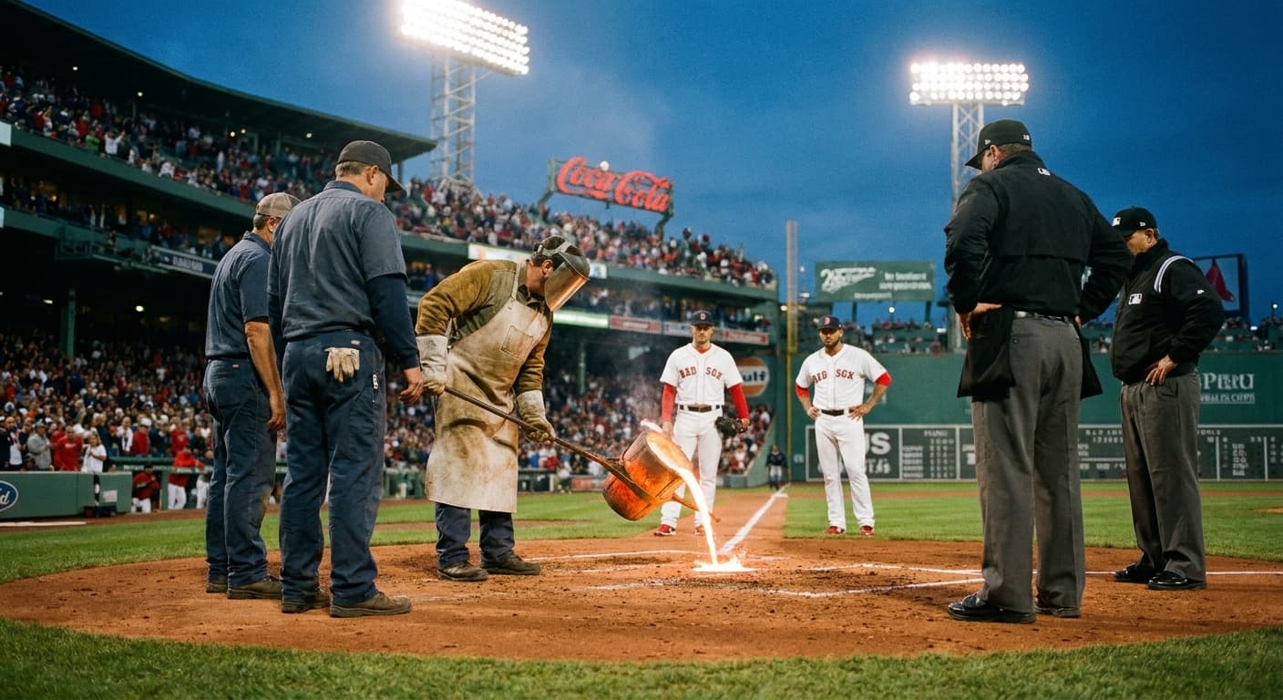 Pitcher's Farewell Sparks Lasting Legacy: Mound Bronzed on the Spot