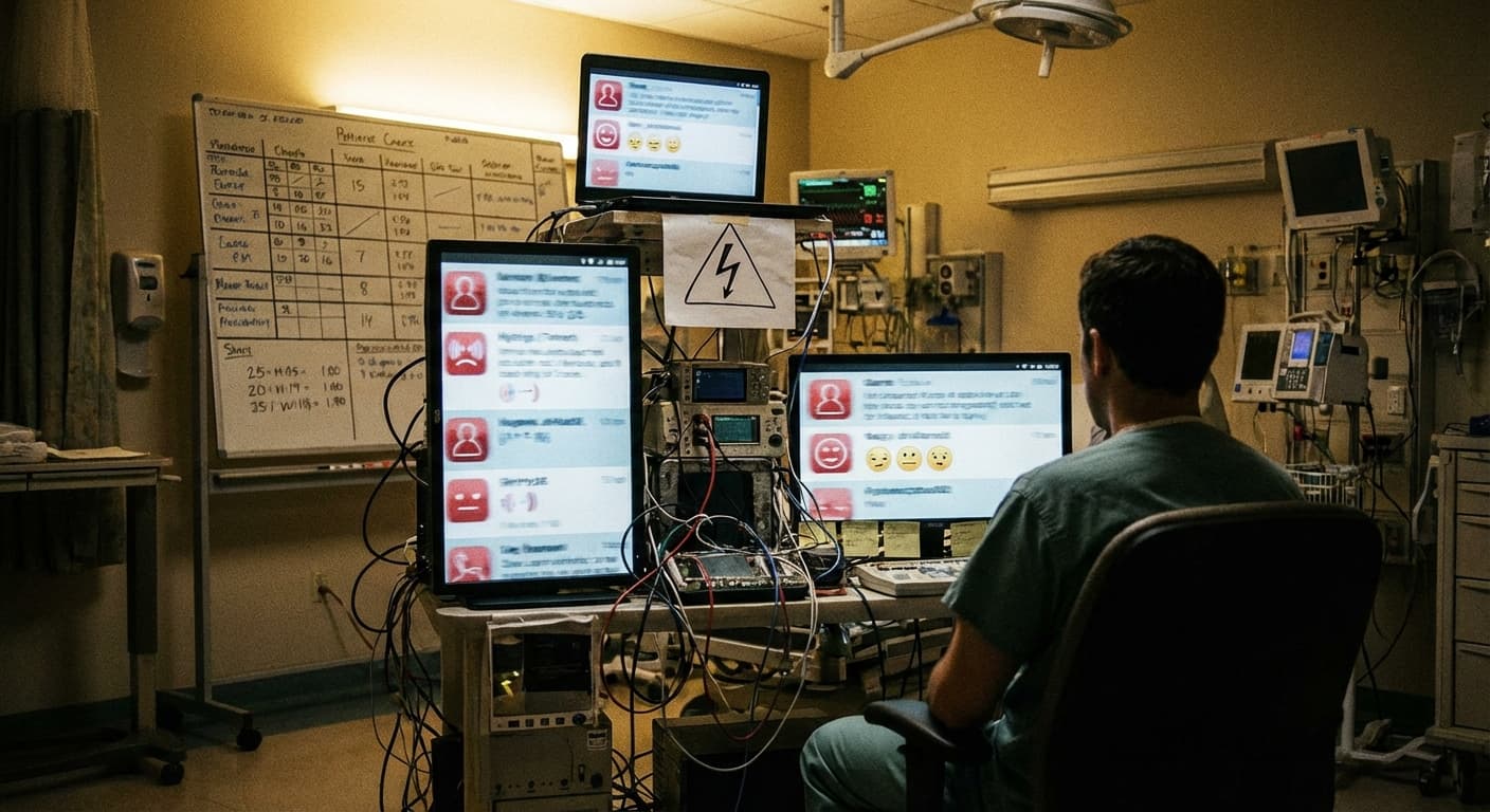 Politician's Hospital Power Source Revealed: Pure Community Loathing