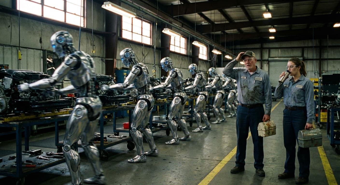 Revolutionary Robots at South Carolina Factory: No Lunch, No Breaks, No Problem!