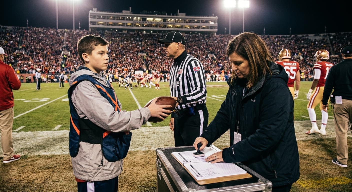 Sideline Ball Boy's Dedication Prompts Unprecedented Game Ball Protocols