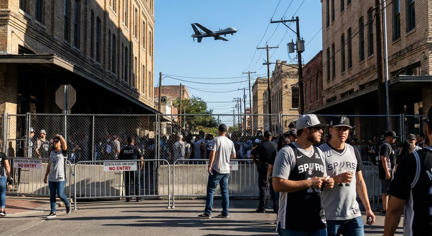 Spurs Erect Unbreakable Geo-Fence, Declaring Alamo City 'Fortress Fanatic' for Game 5