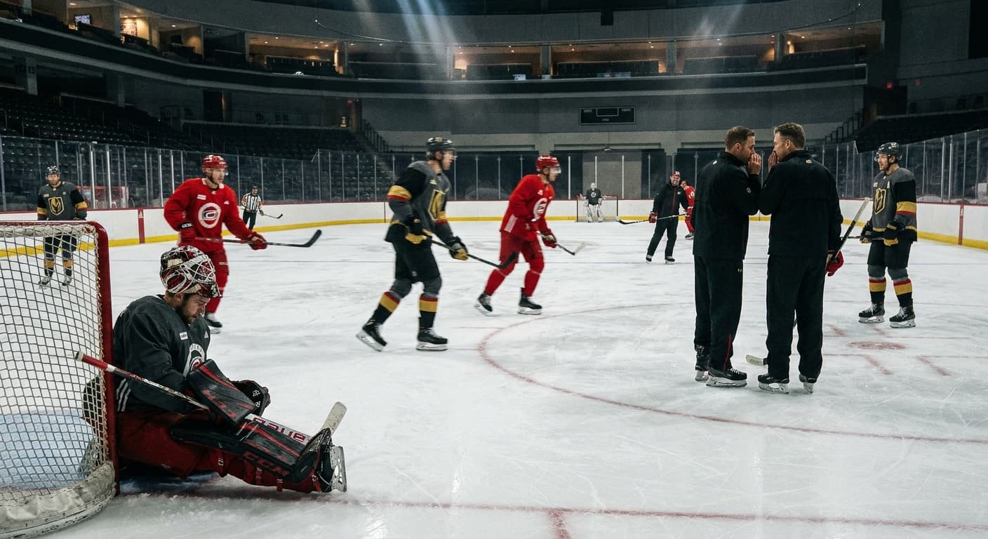 Stanley Cup Game 1: Hurricanes and Golden Knights in Denial Over Stakes