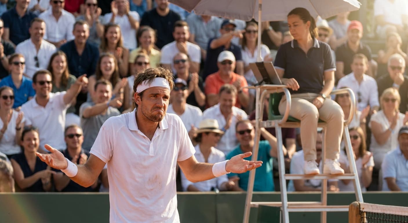 Tennis Star Vallejo Penalized $65,000 for Suggesting Gender-Specific Umpiring