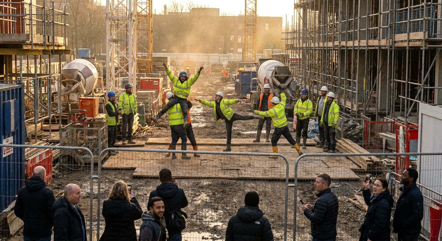 UK Construction Downturn Now Declining Elegantly, Economists Claim Victory