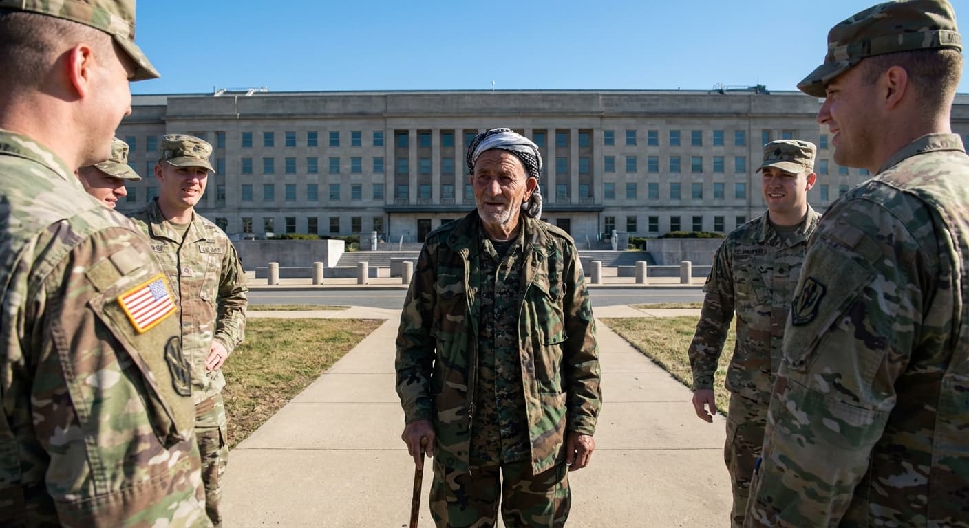 U.S. Conducts Precision Rescue, Accidentally Welcomes Iranian Goat Farmer to Pentagon